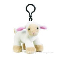 high quality felt plush sheep keychain